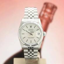 Thumbnail von Rolex Datejust 31 Medium Stahl/Weißgold Ref :68274 Box & Papiere von 1988 </h1>