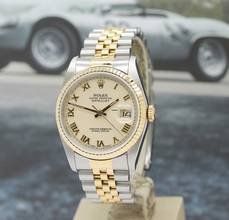 Thumbnail von Rolex Datejust 36 Stahl/Gold Ref :16233 Rolex Box & Papiere von 1990 </h1>