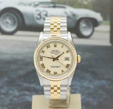 Thumbnail von Rolex Datejust 36 Stahl/Gold Ref :16233 Rolex Box & Papiere von 1990 </h1>