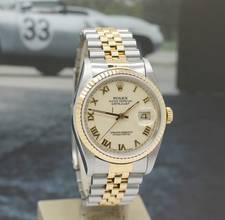 Thumbnail von Rolex Datejust 36 Stahl/Gold Ref :16233 Rolex Box & Papiere von 1990 </h1>