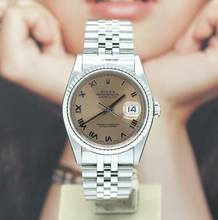 Thumbnail von Rolex Datejust 36 Stahl Ref :16234 Rolex Box & Papiere von 1999 </h1>