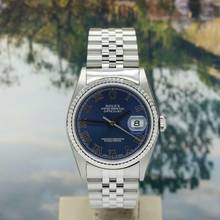 Thumbnail von Rolex Datejust 36 Stahl Ref :16234 Rolex Box & Papiere von 2001 </h1>