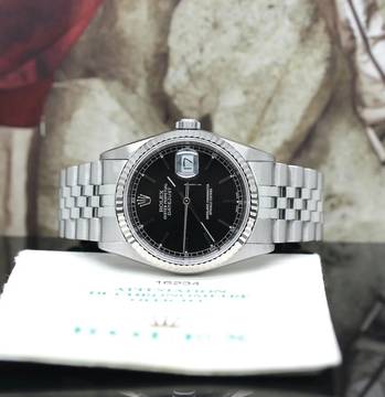  Rolex Datejust 36 Stahl Ref :16234 Rolex Box & Papiere von 2002 </h1> 