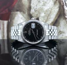 Thumbnail von Rolex Datejust 36 Stahl Ref :16234 Rolex Box & Papiere von 2002 </h1>