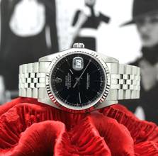 Thumbnail von Rolex Datejust 36 Stahl Ref :16234 Rolex Box & Papiere von 2002 </h1>