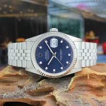 Thumbnail von Rolex Datejust 36 Stahl Ref :16234 Rolex Box & Papiere von 1989 </h1>