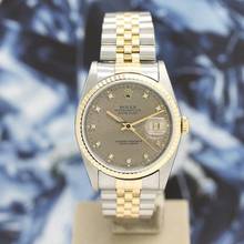 Thumbnail von Rolex Datejust 36 Stahl/Gold Ref :16233 Rolex Box & Papiere von 1990 </h1>