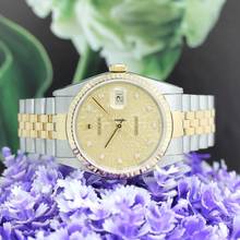 Thumbnail von Rolex Datejust 36 Stahl/Gold Ref :16233 Rolex Box & Papiere von 1993 </h1>