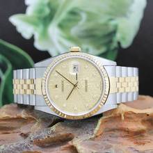 Thumbnail von Rolex Datejust 36 Stahl/Gold Ref :16233 Rolex Box & Papiere von 1993 </h1>