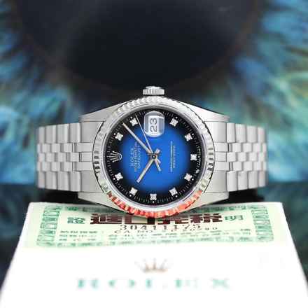  Rolex Datejust 36 Stahl Ref :16234 Rolex Box & Papiere von 1993 </h1> 