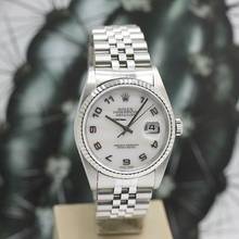 Thumbnail von Rolex Datejust 36 Stahl Ref :16234 Rolex Box & Papiere von 2004 </h1>
