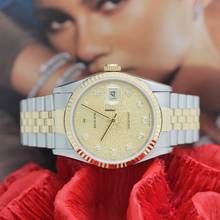 Thumbnail von Rolex Datejust 36 Stahl/Gold Ref :16233 Rolex Box & Papiere von 1997 </h1>