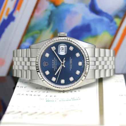  Rolex Datejust 36 Stahl Ref :16234 Rolex Box & Papiere von 1998 </h1> 