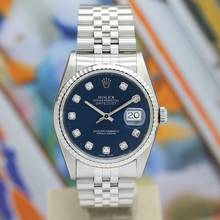 Thumbnail von Rolex Datejust 36 Stahl Ref :16234 Rolex Box & Papiere von 1998 </h1>