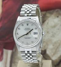 Thumbnail von Rolex Datejust 36 Stahl Ref :16234 Rolex Box & Papiere von 1999 </h1>