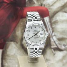 Thumbnail von Rolex Datejust 36 Stahl Ref :16234 Rolex Box & Papiere von 1999 </h1>