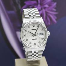 Thumbnail von Rolex Datejust 36 Stahl Ref :16234 Rolex Box & Papiere von 2002 </h1>