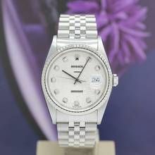 Thumbnail von Rolex Datejust 36 Stahl Ref :16234 Rolex Box & Papiere von 2002 </h1>