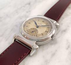 Thumbnail von Omega Classic Extremely Rare Big Scarab Sector Dial 35mm Serviced Vintage