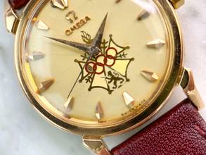 Thumbnail von Omega Seamaster Cross of Merit Seamaster Automatic XVI Melbourne Olympic 1956 ROSEGOLD 2850 2850