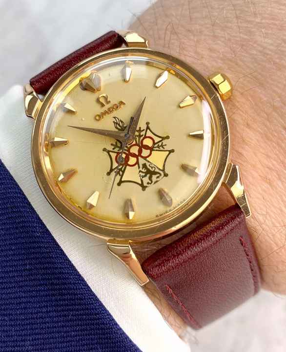  Omega Seamaster Cross of Merit Seamaster Automatic XVI Melbourne Olympic 1956 ROSEGOLD 2850 2850 