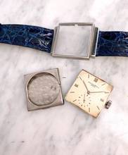 Thumbnail von Patek Philippe Vintage Seltene Vintage Edelstahl Stahl Tank ref 1408 1408