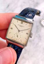 Thumbnail von Patek Philippe Vintage Seltene Vintage Edelstahl Stahl Tank ref 1408 1408