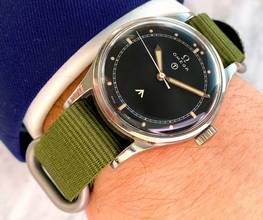 Thumbnail von Omega Classic BIG Military Broad Arrow Air Force Royal Vintage 37mm 2777 RAF (Dirty Dozen Style) 2777