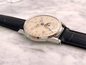 Thumbnail von Omega Seamaster Cosmic Triple Date Moonphase Vintage Steel 2471 2471