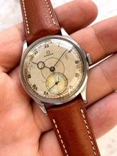 Thumbnail von Omega Classic Vintage 37mm Oversize Jumbo Art Deco ck 2181 Two Tone Bullseye Dial EXTRACT 2181