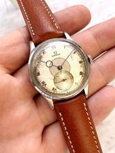 Thumbnail von Omega Classic Vintage 37mm Oversize Jumbo Art Deco ck 2181 Two Tone Bullseye Dial EXTRACT 2181