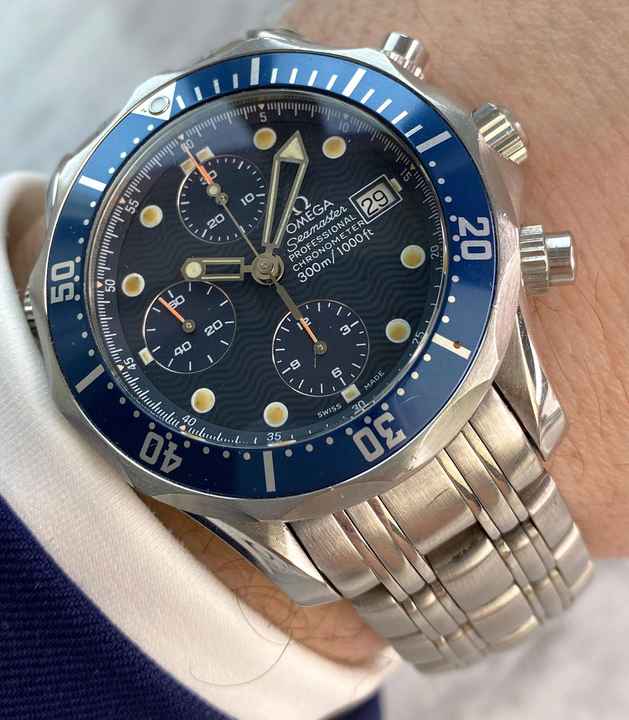  Omega Seamaster Diver 300 M Automatik 41mm Professional 300M Diver Chronograph James Bond Vintage 2225.80 