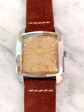 Thumbnail von Omega Bumper Rare Art Deco Case Honeycomb Dial Automatic Bumper 3950 3950