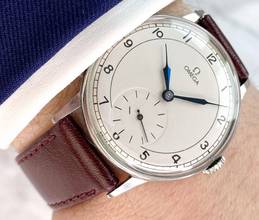 Thumbnail von Omega Serviced Oversize Jumbo 37mm Restored Sector Dial 2319