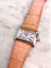 Thumbnail von Cartier Tank Divan Pink Mother of Pearl Dial MOP Quarz Quartz Lady 2599 2599 </h1>