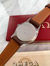 Thumbnail von Omega Classic Serviced 35mm Vintage FULL SET Box Papers Black Restored Dial 2605 2605