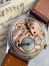 Thumbnail von Omega Classic Serviced 35mm Vintage FULL SET Box Papers Black Restored Dial 2605 2605