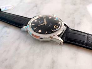 Thumbnail von Omega Seamaster Calendar Vintage Serviced Automatic Automatik 2627 black dial 2627