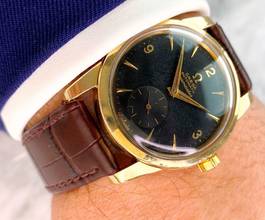 Thumbnail von Omega Seamaster Vintage Automatic Black Original Dial 2848 Chocolate 2848 </h1>