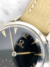 Thumbnail von Omega Classic Unrestored Black Gilt Dial Vintage Serviced 2608