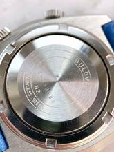 Thumbnail von Bulova Wrist Alarm Steel Blue Dial Top Condition