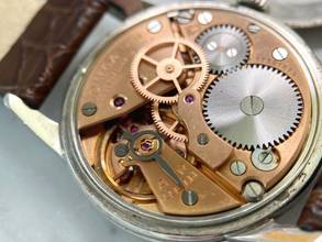 Thumbnail von Omega Classic Beautiful Vintage Handinding 34mm 14392 14392