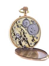 Thumbnail von Swiss Fob Watch 14 k Rose Gold 1900s