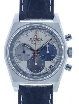  Zenith El Primero A3817 Stainless Steel 1970s 