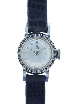  Ebel NOS 18 k White Gold 1970s 