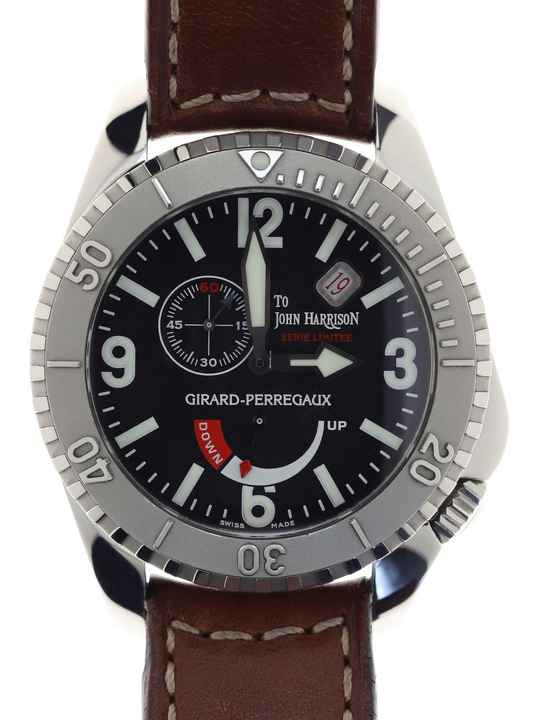  Girard Perregaux Sea Hawk Gents sportive Automatic Wristwatch Sea Hawk II John Harrison Edition Club limited Edition of 50 pieces worldwide </h1> 