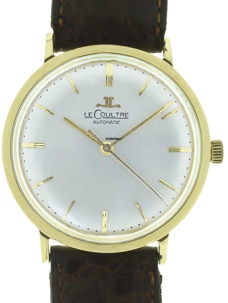  Jaeger-LeCoultre Automatic 14 k Yellow Gold 1950s 