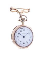 Thumbnail von Waltham Fob Watch 14 k Rose Gold 1900s