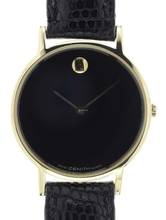 Thumbnail von Zenith Flat and elegant 3/4 – Size Gents Design Wristwatch Museum Watch </h1>