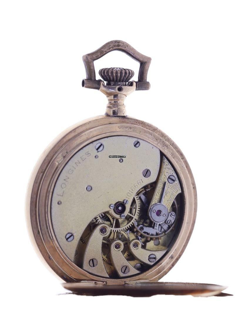 Thumbnail von Longines Fob Watch 18 k Rose Gold 1900s